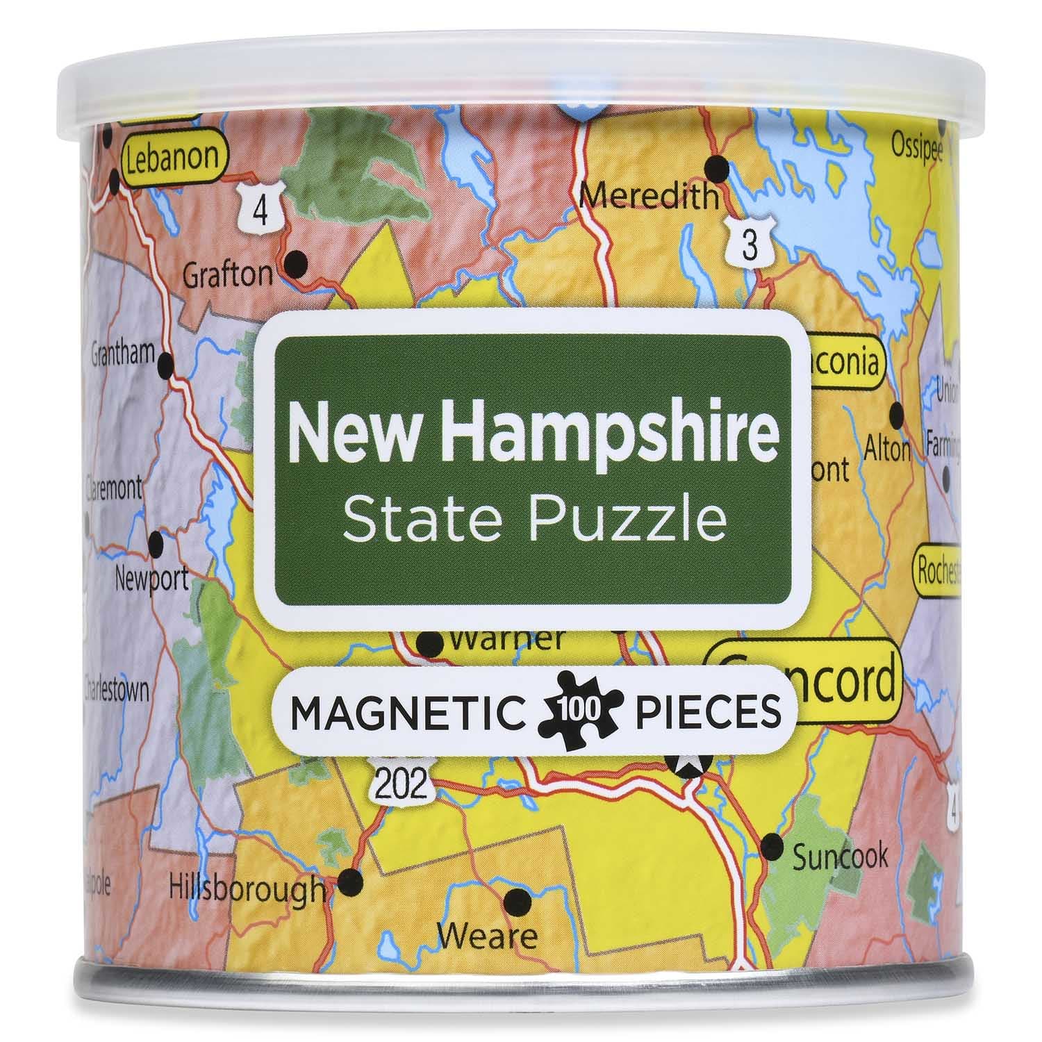 New Hampshire - Magnetic Puzzle