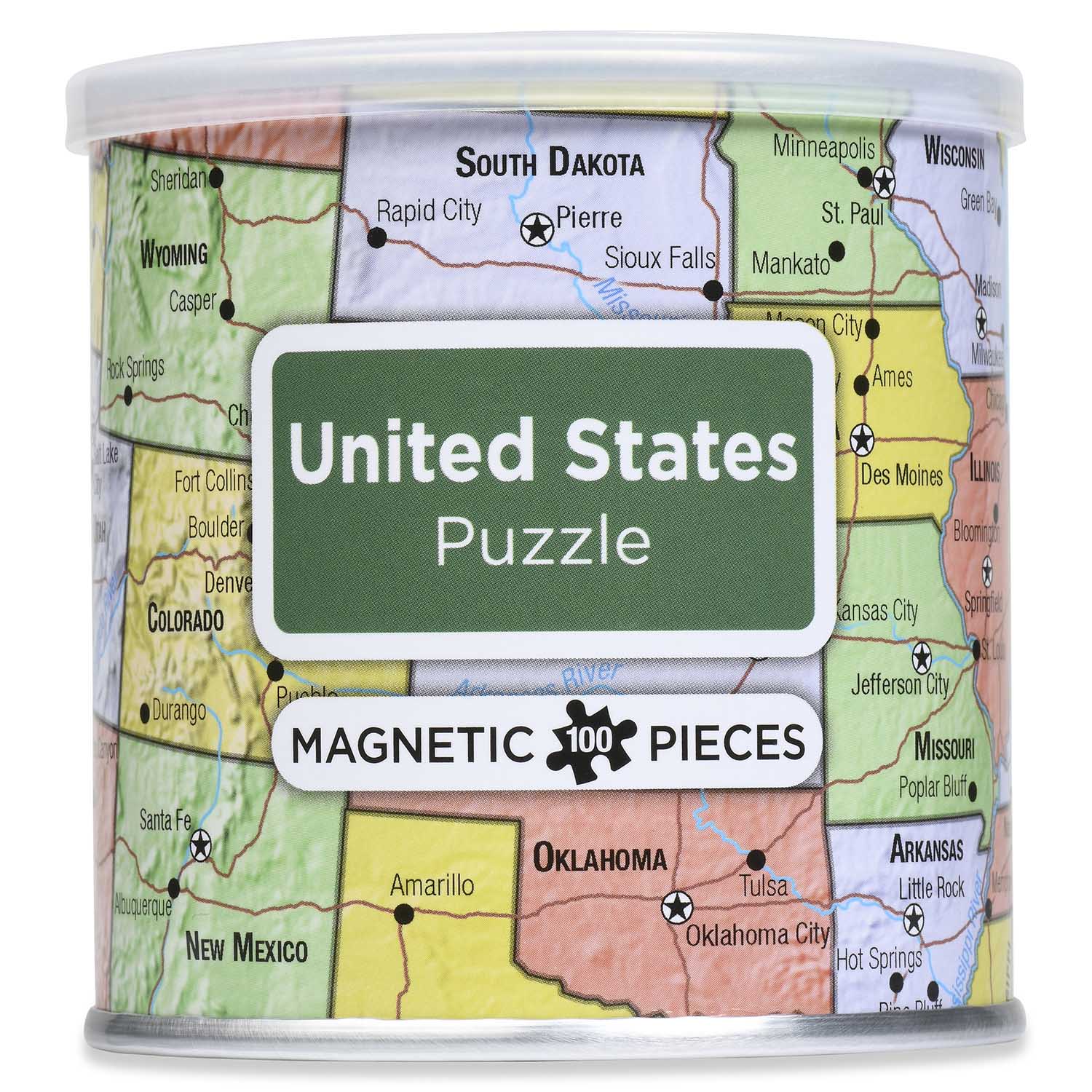 United States Puzzle Maps & Geography Jigsaw Puzzle