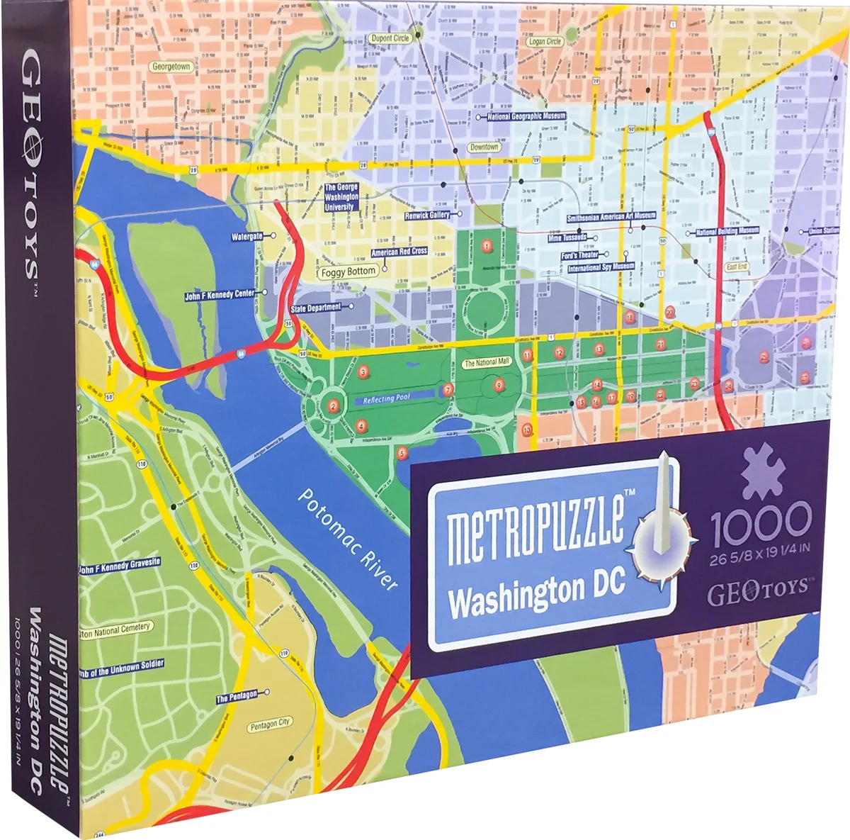 Washington, DC MetroPuzzle