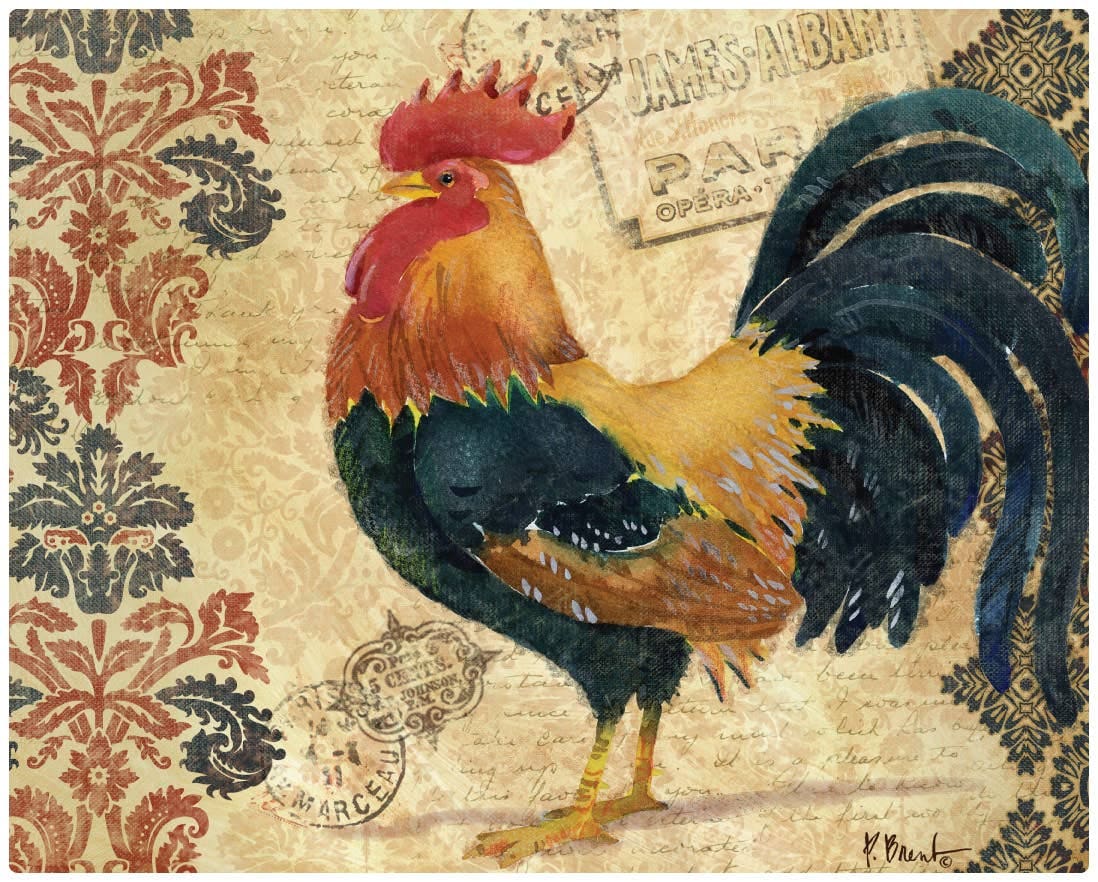 Gourmet Rooster - Cutting Board