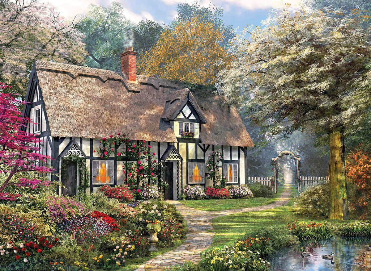 Victorian Garden Flower & Garden