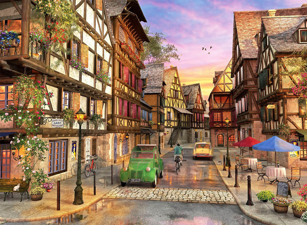 Colmar Street Paris & France