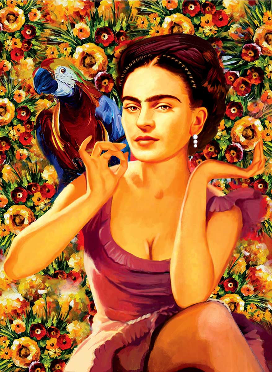 Frida Kahlo Fine Art Jigsaw Puzzle