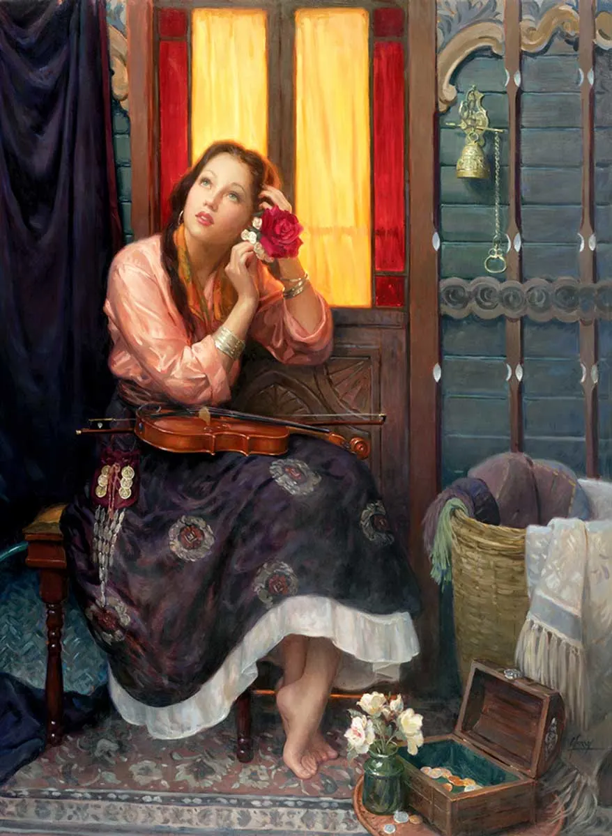 Crimson Rose Fine Art