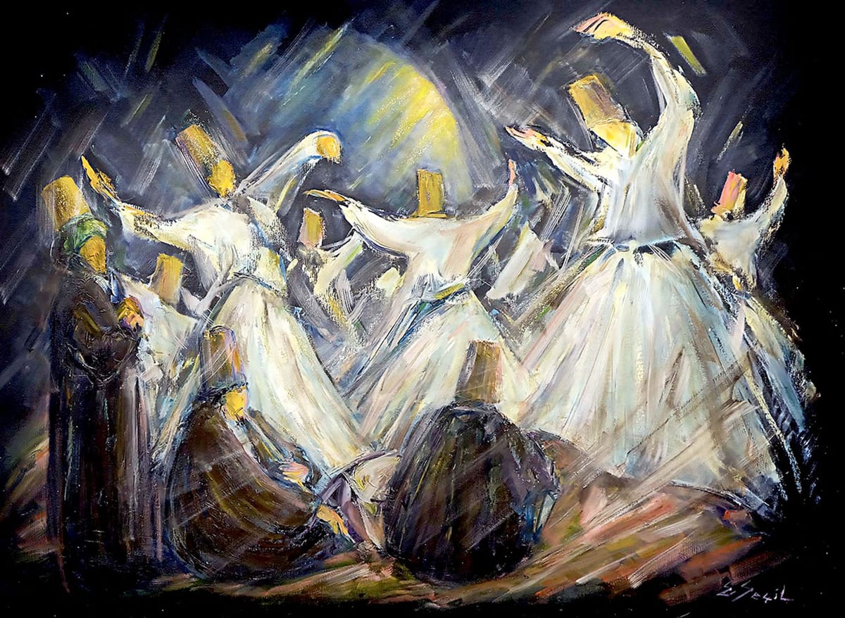 Dervishes - Scratch and Dent Cultural Art