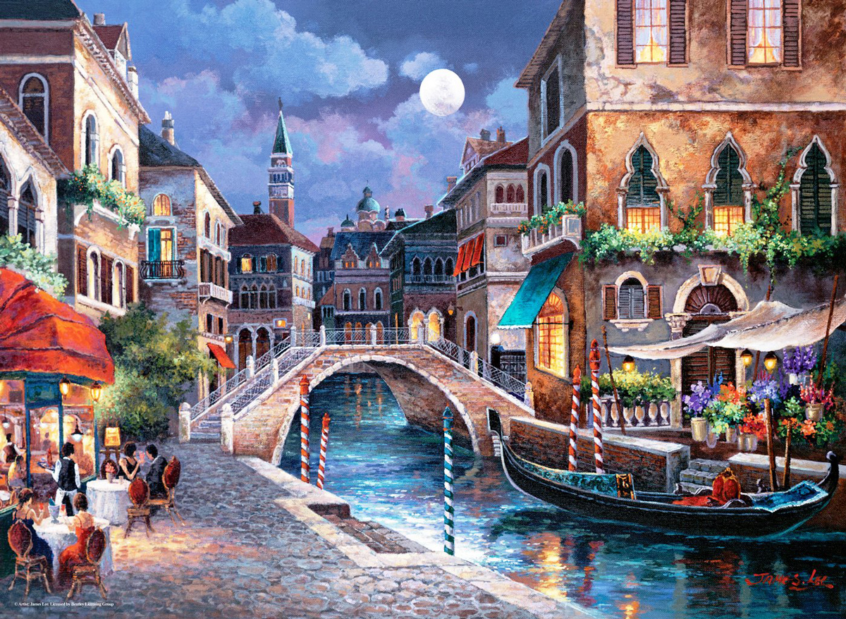 Streets of Venice II Italy Jigsaw Puzzle