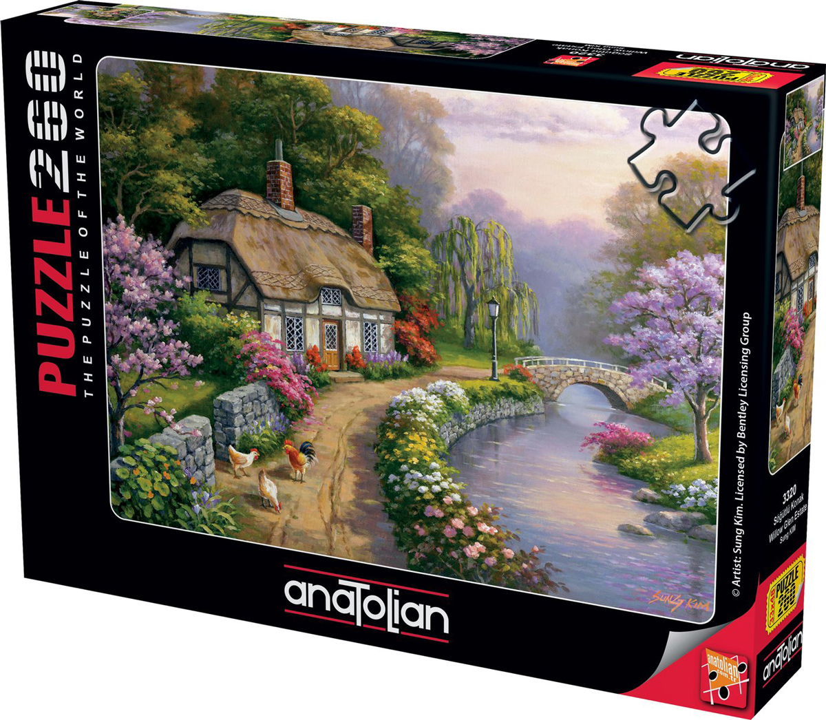 Willow Glen Estate, 260 Pieces, Anatolian | Serious Puzzles