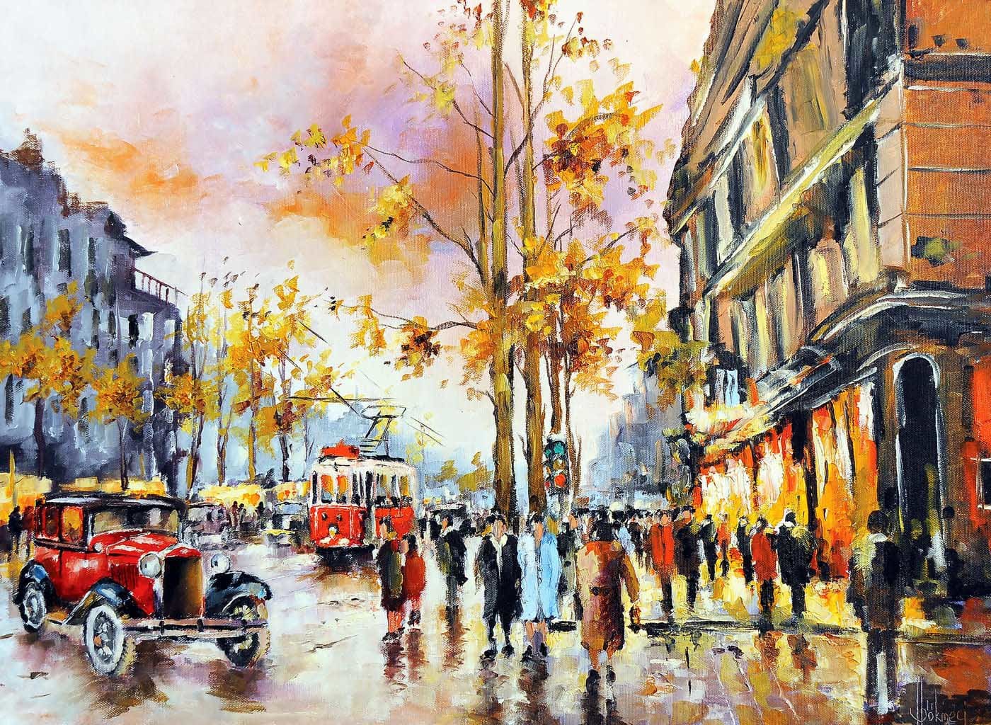 Evening in Istanbul Nostalgic & Retro