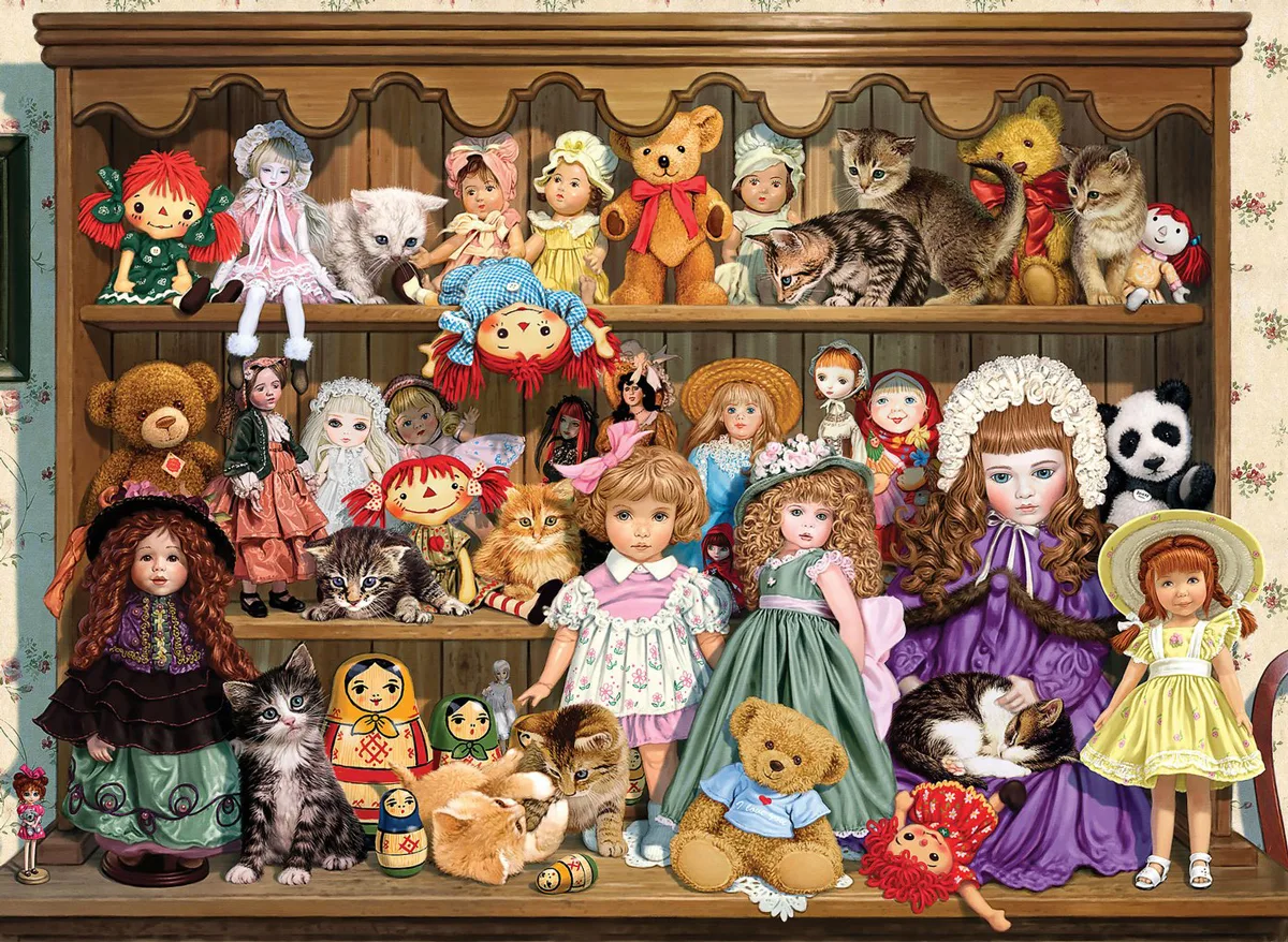 Grandma's Dresser Nostalgic & Retro