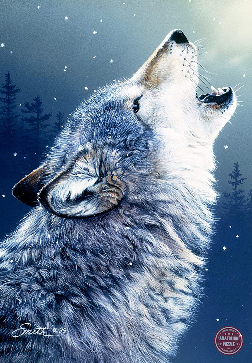 Ascending Song Wolf Jigsaw Puzzle