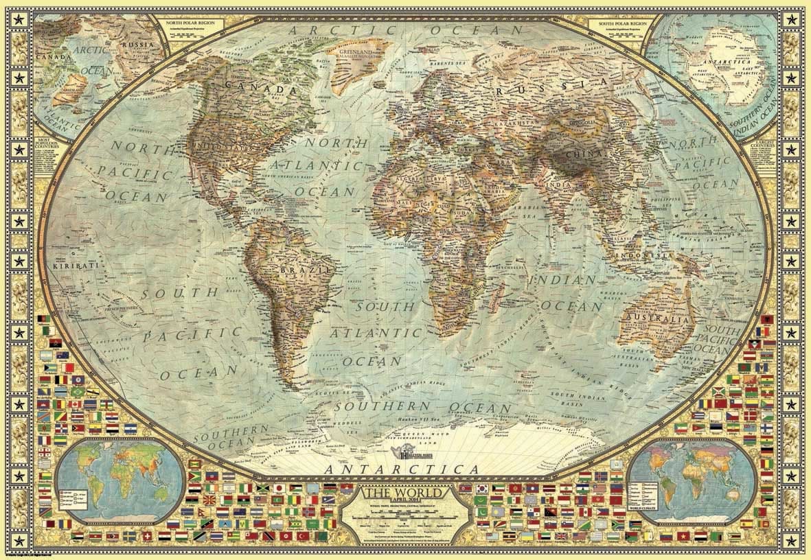World Map Maps & Geography