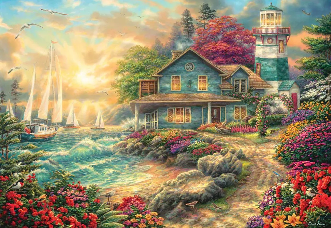 Sunrise by the Sea - Scratch and Dent Lighthouse