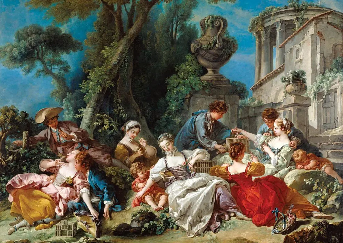 The Bird Catchers Fine Art