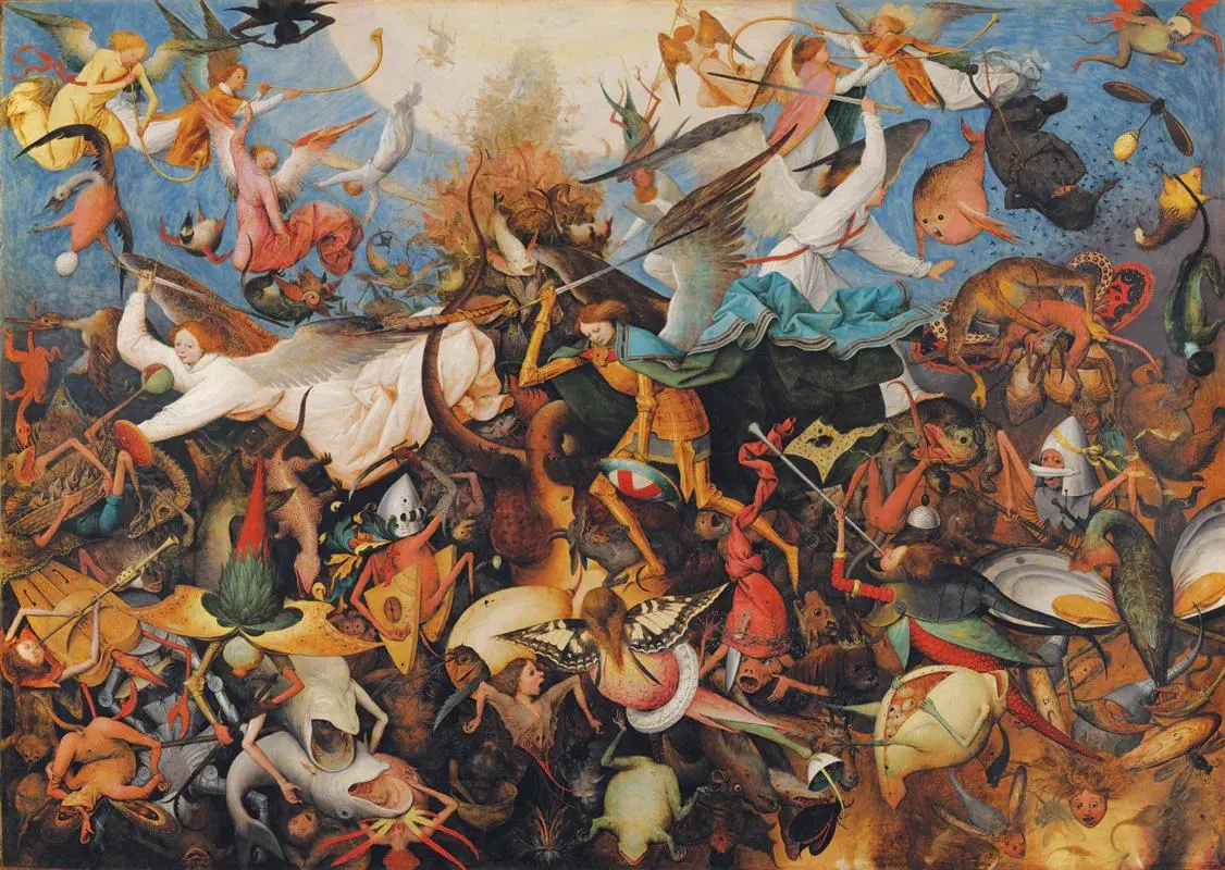 The Fall of the Rebel Angels Fine Art