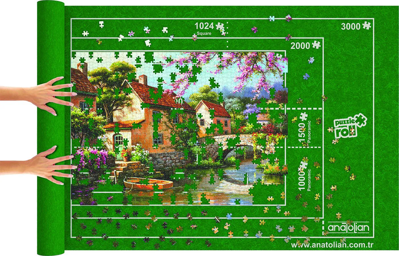 Puzzle Roll - Up to 3,000 pieces!