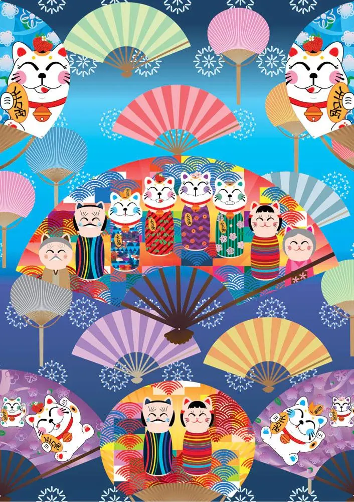 Kokeshi World Cats