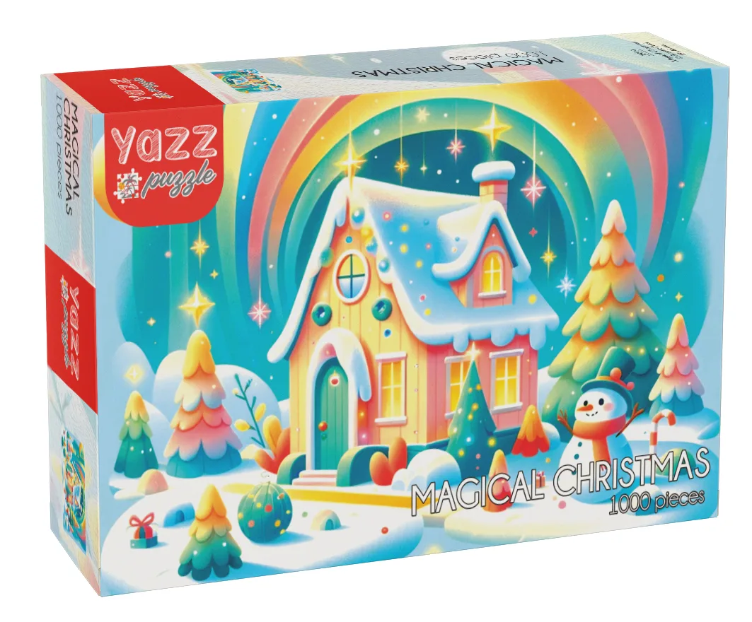 Magical Christmas - 1000 Piece Jigsaw Puzzle by Yazz | Serious Puzzles