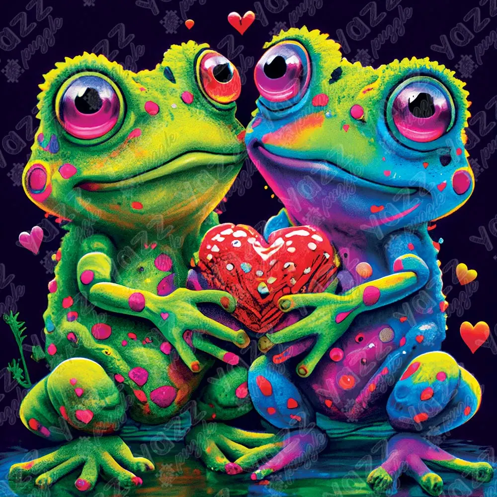 Frogs In Love Animals