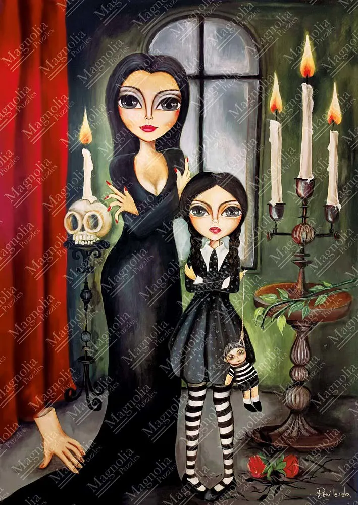 Me & Mom Gothic Art