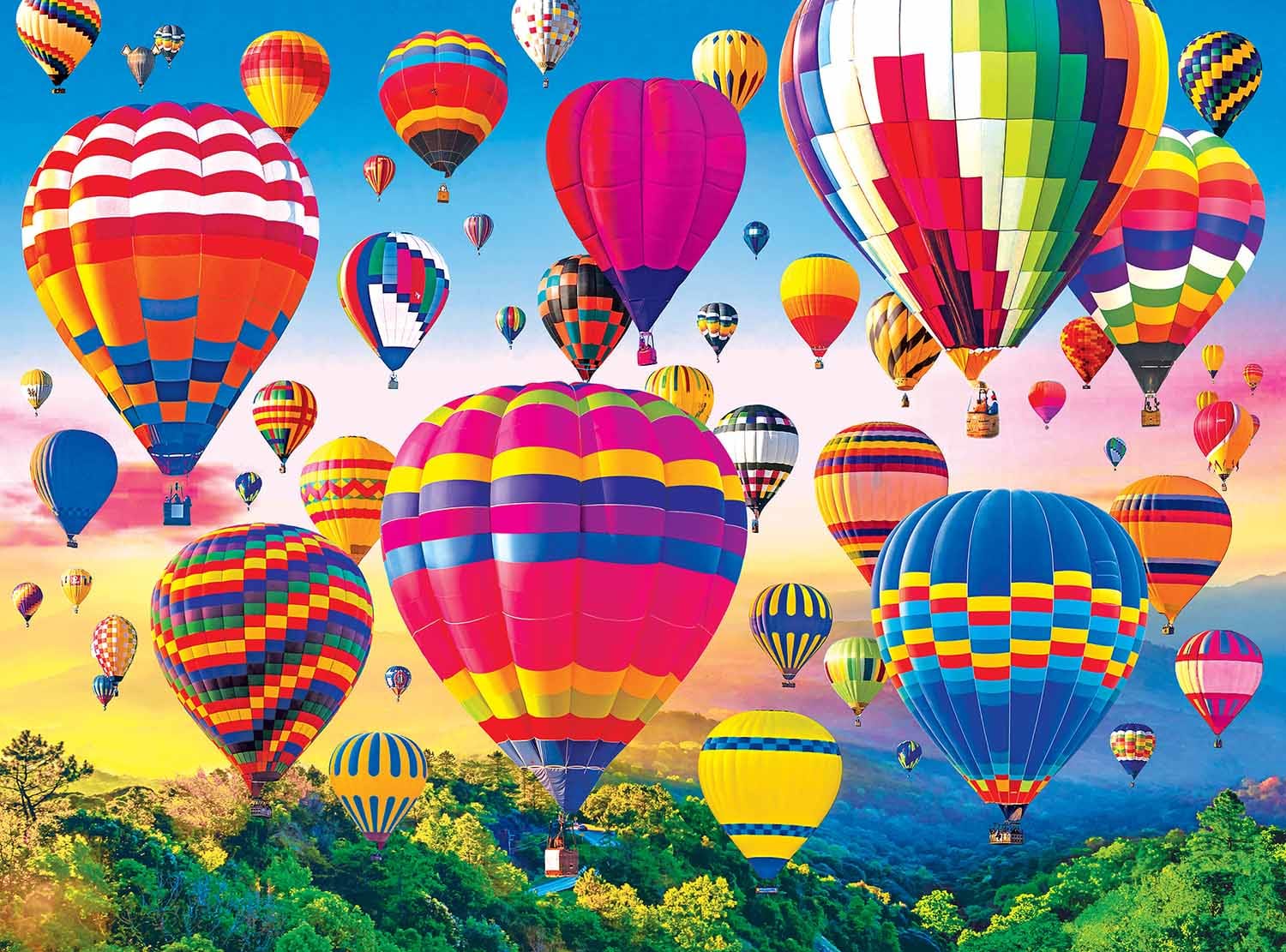 Catching The Morning Air Hot Air Balloon