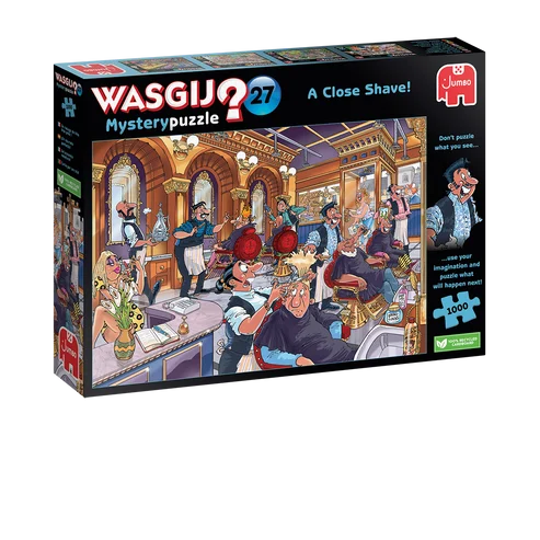 Wasgij Mystery 27: A Close Shave! Cartoon