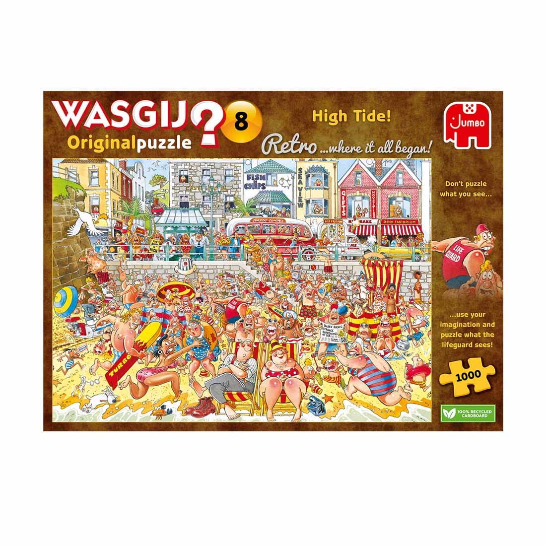 Wasgij Retro Original 8: High Tide! Nostalgic & Retro