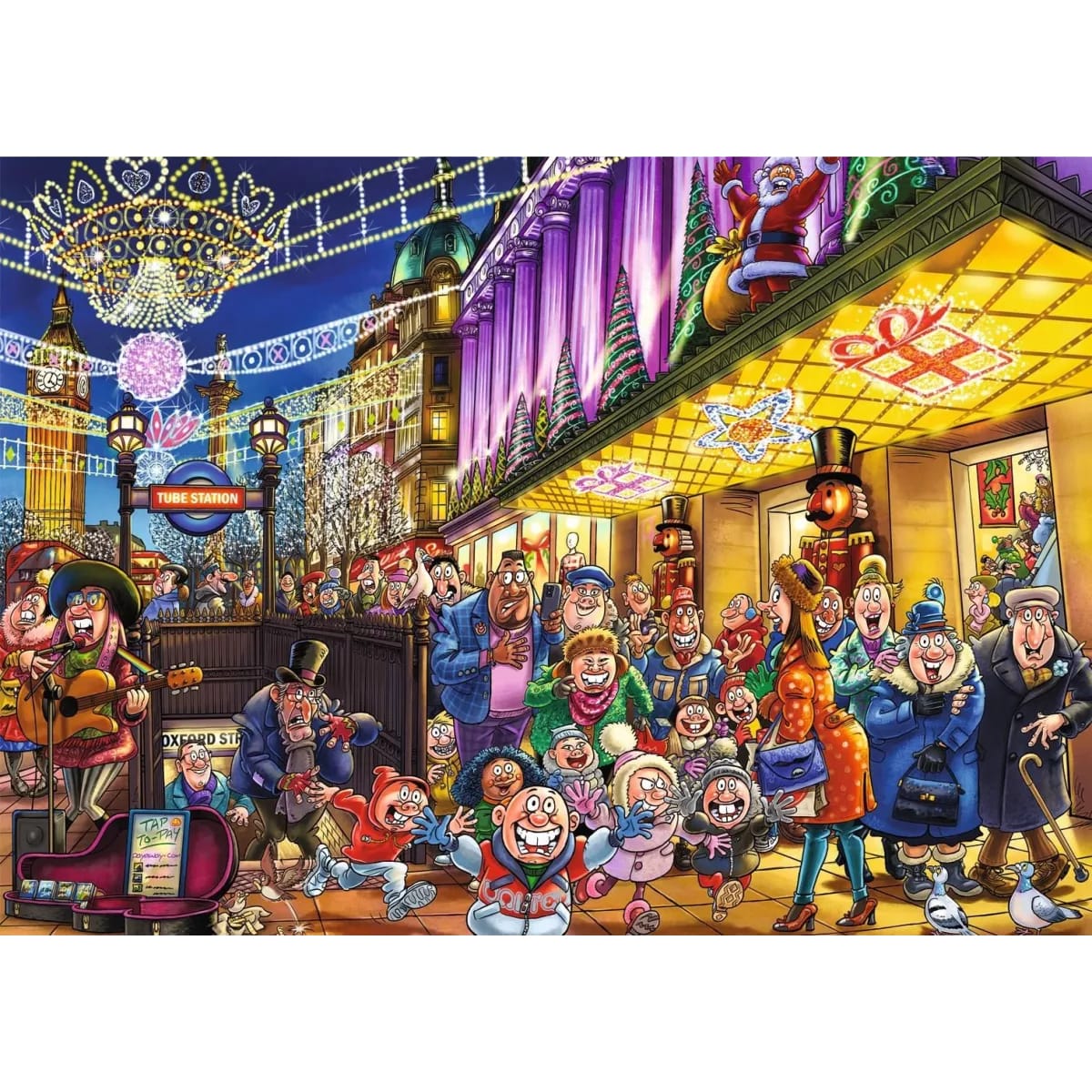 Wasgij Christmas 20 - 2 x 1000 piece