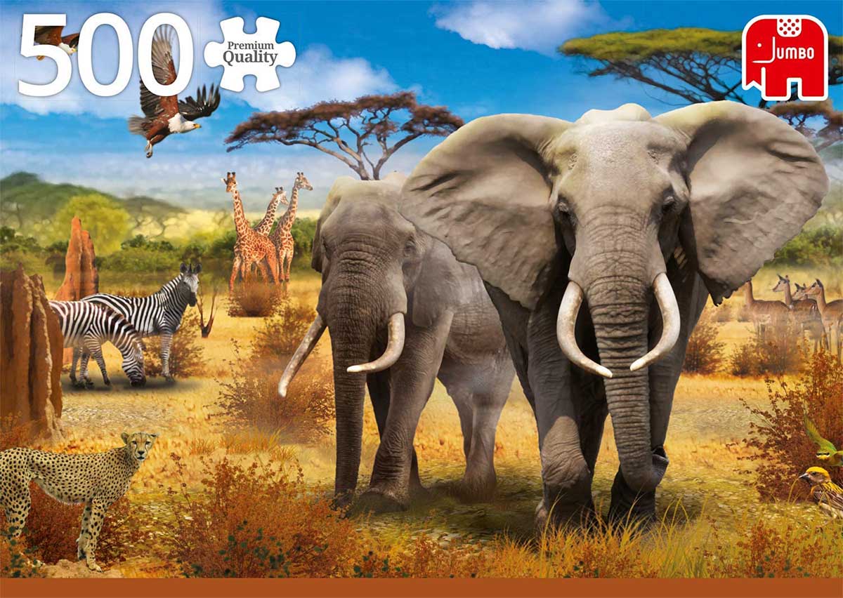 African Savannah Animals Jigsaw Puzzle