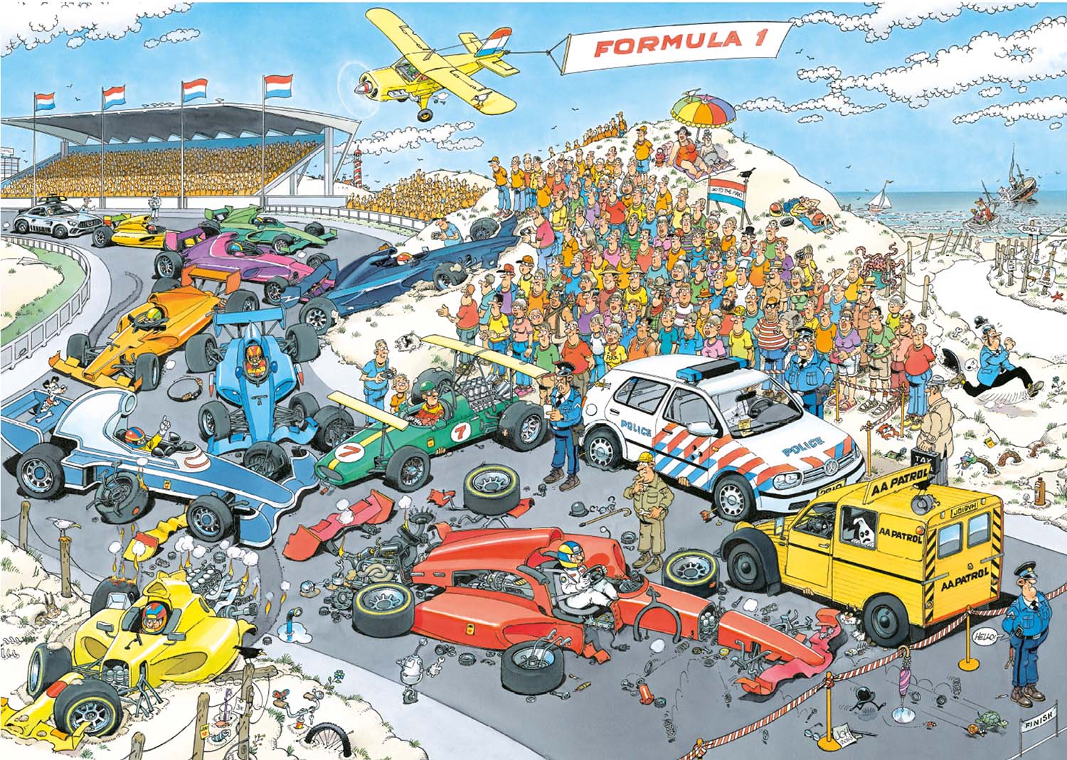 Grand Prix Car Jigsaw Puzzle