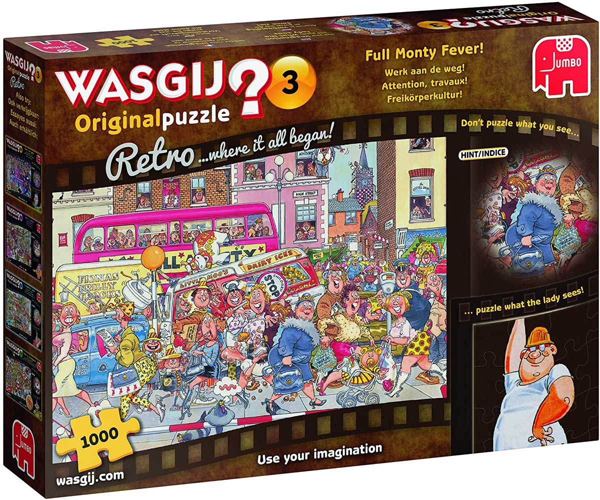 Wasgij Original 3: Full Monty Fever Jigsaw Puzzle
