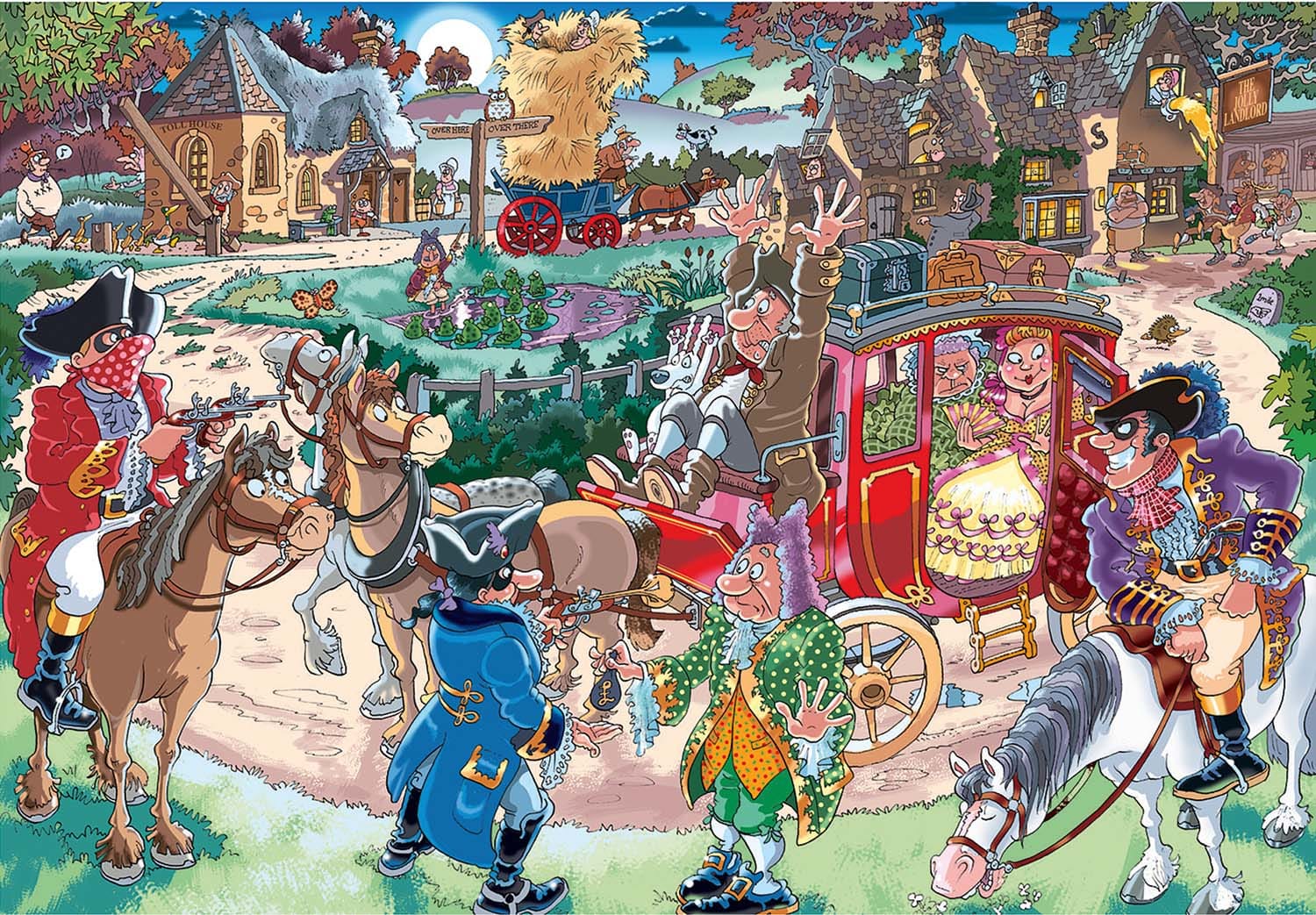 Wasgij Destiny 21: Highway Holdup Humor