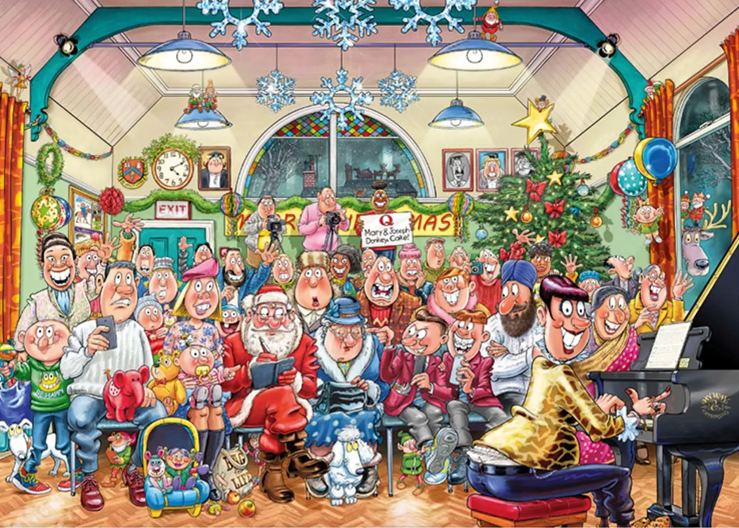 Wasgij Christmas 16: The Christmas Show! Humor