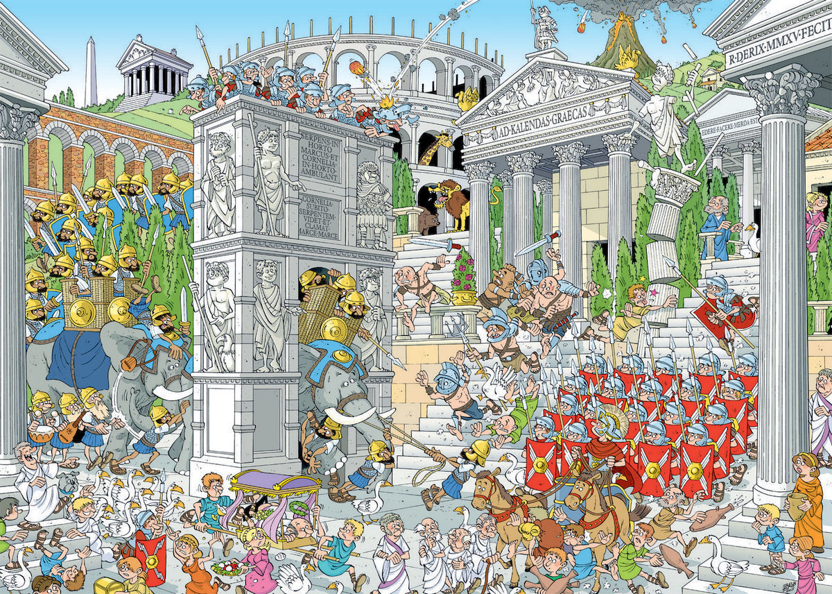 The Romans (Pieces of History) People Jigsaw Puzzle