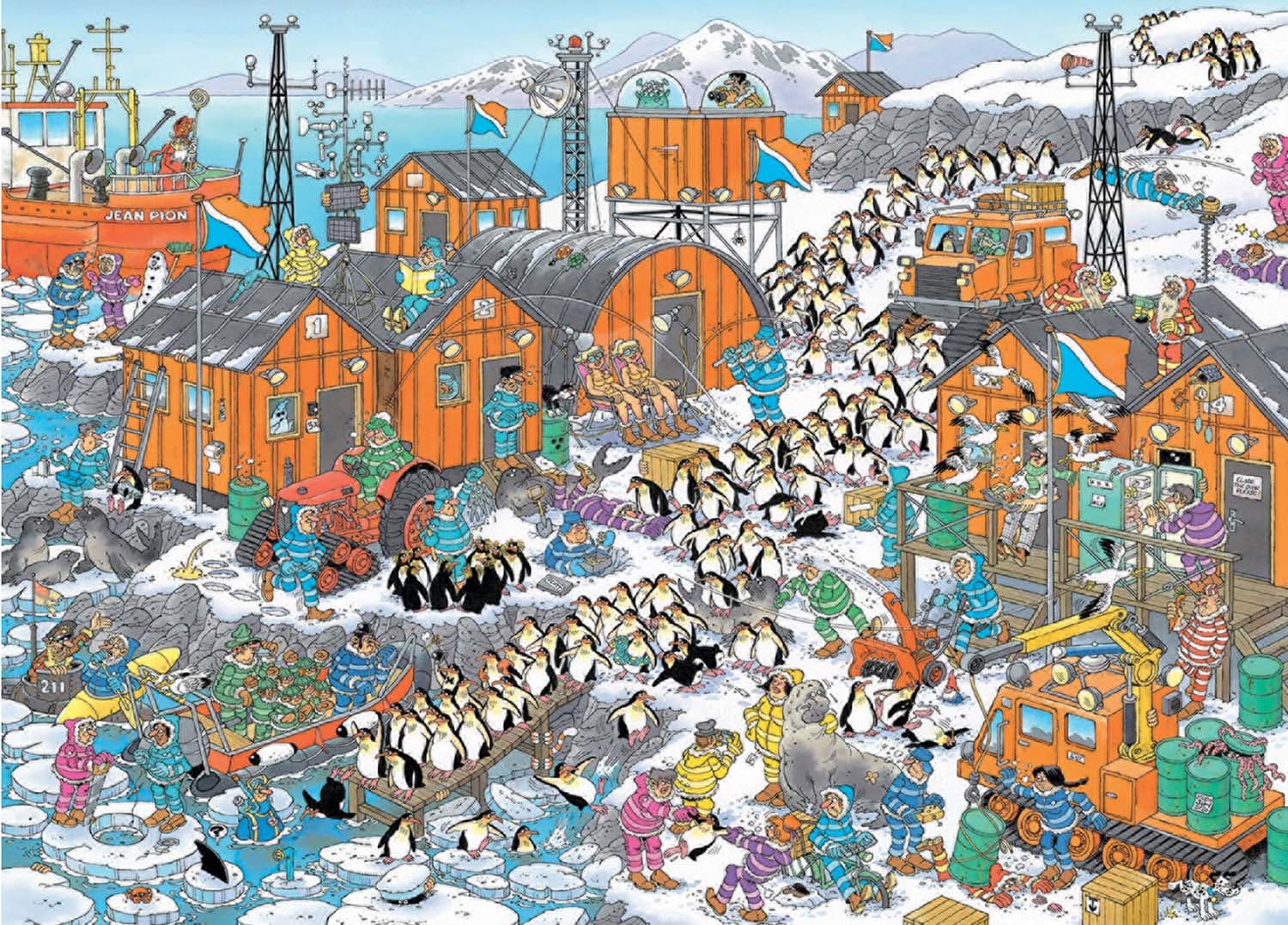 South Pole Expedition Birds