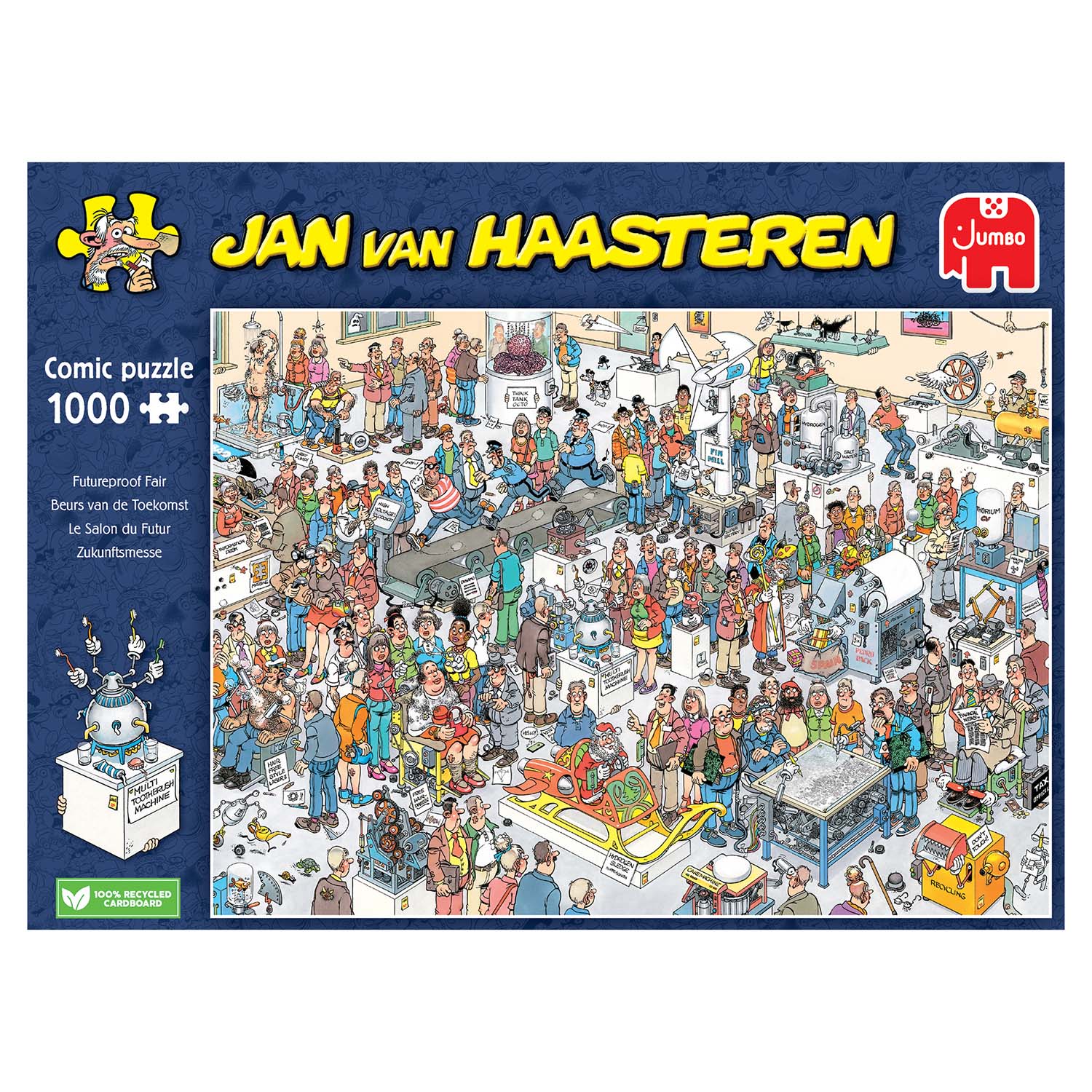 Futureproof Fair, 1000 Pieces, Jumbo | Serious Puzzles