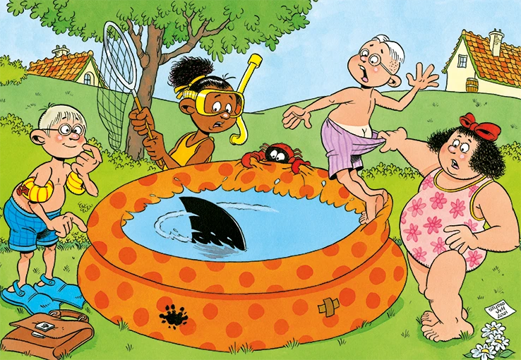 Pool Pranks - Jan van Haasteren Junior People