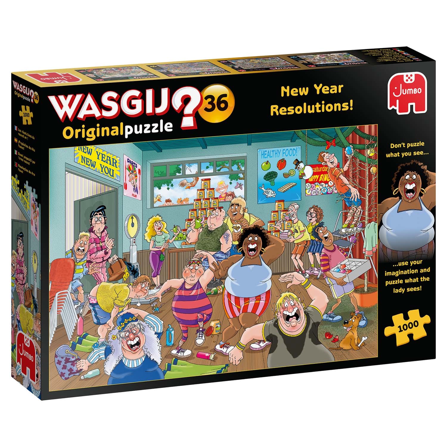Wasgij Original 36: New Year Resolutions!
