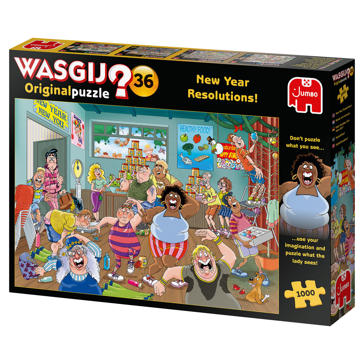 Wasgij Original 36: New Year Resolutions!