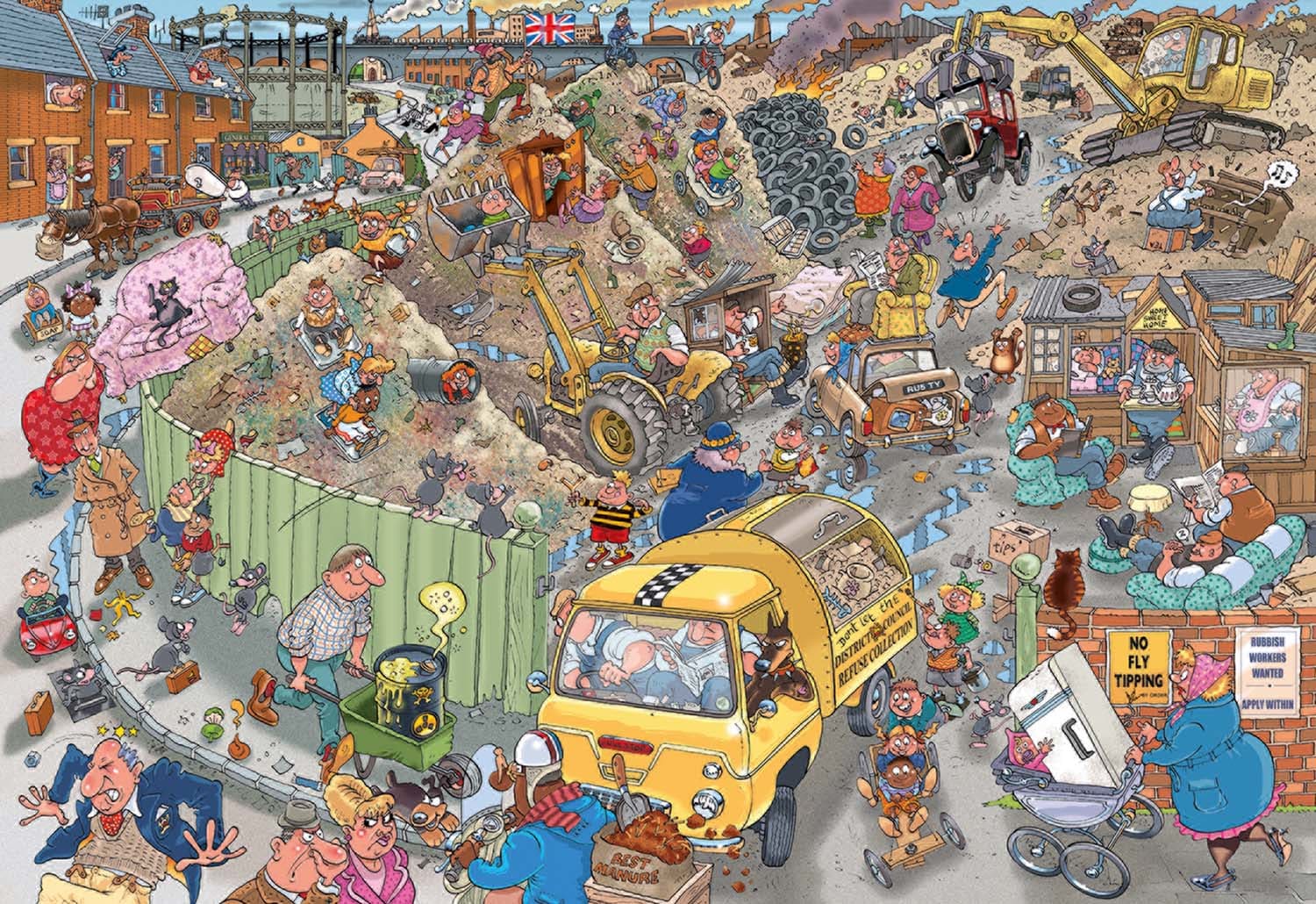 Wasgij Destiny 22: A Trip to the Tip Humor