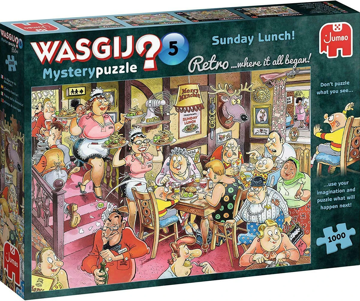 Wasgij Retro Mystery 5: Sunday Lunch - Scratch and Dent