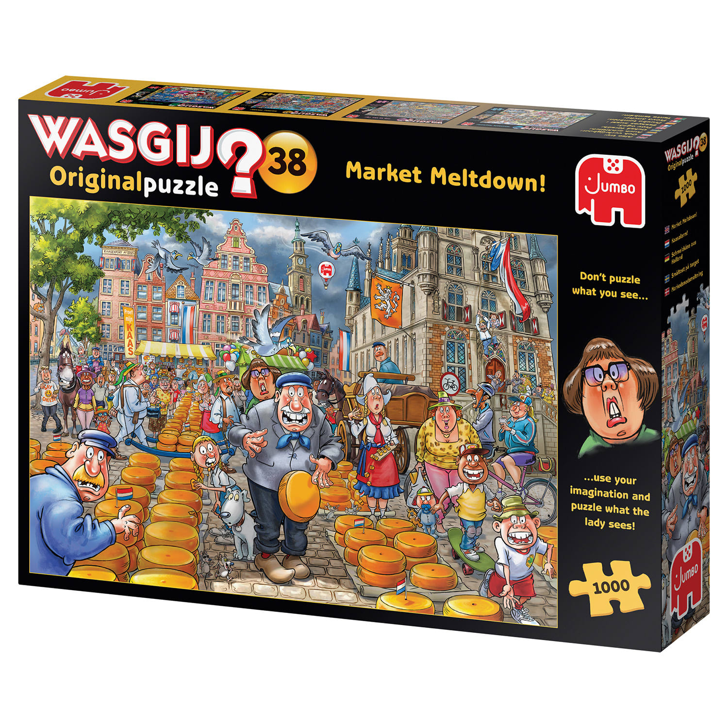 Wasgij Original 38: Market Meltdown!