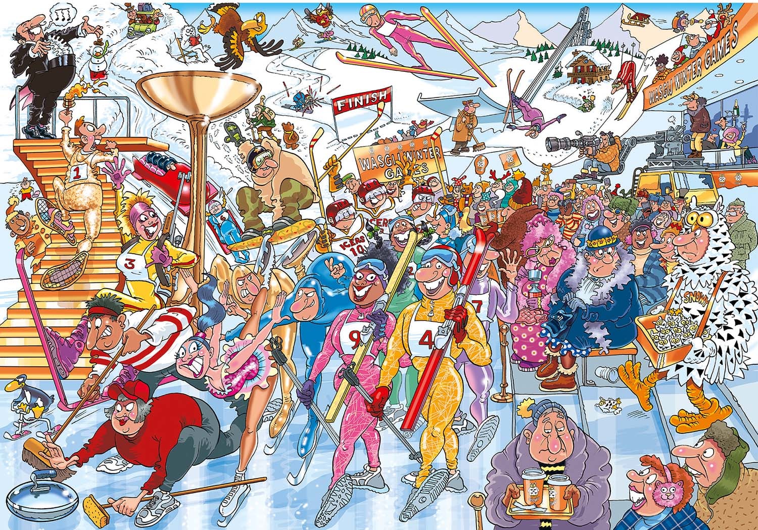 Wasgij Mystery 22: Winter Games! Winter