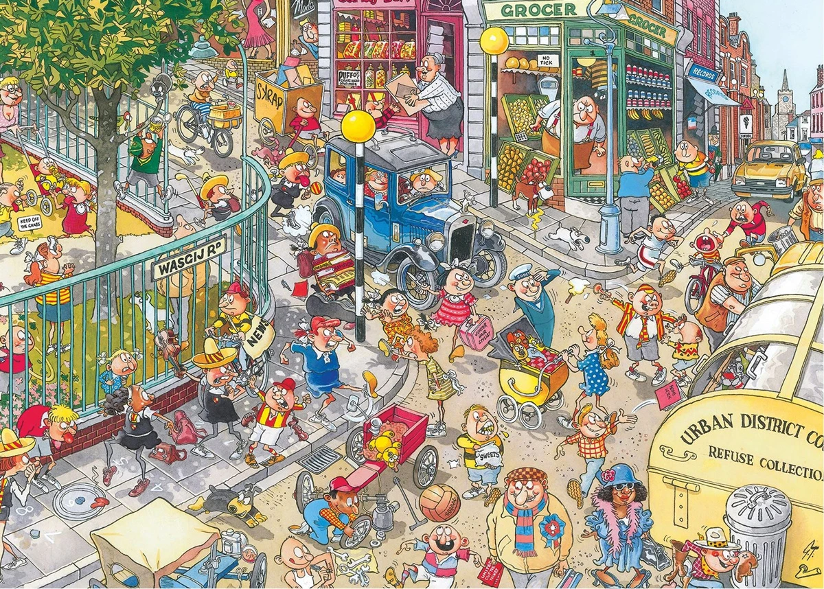 Wasgij Retro Destiny 6: Child's Play! People