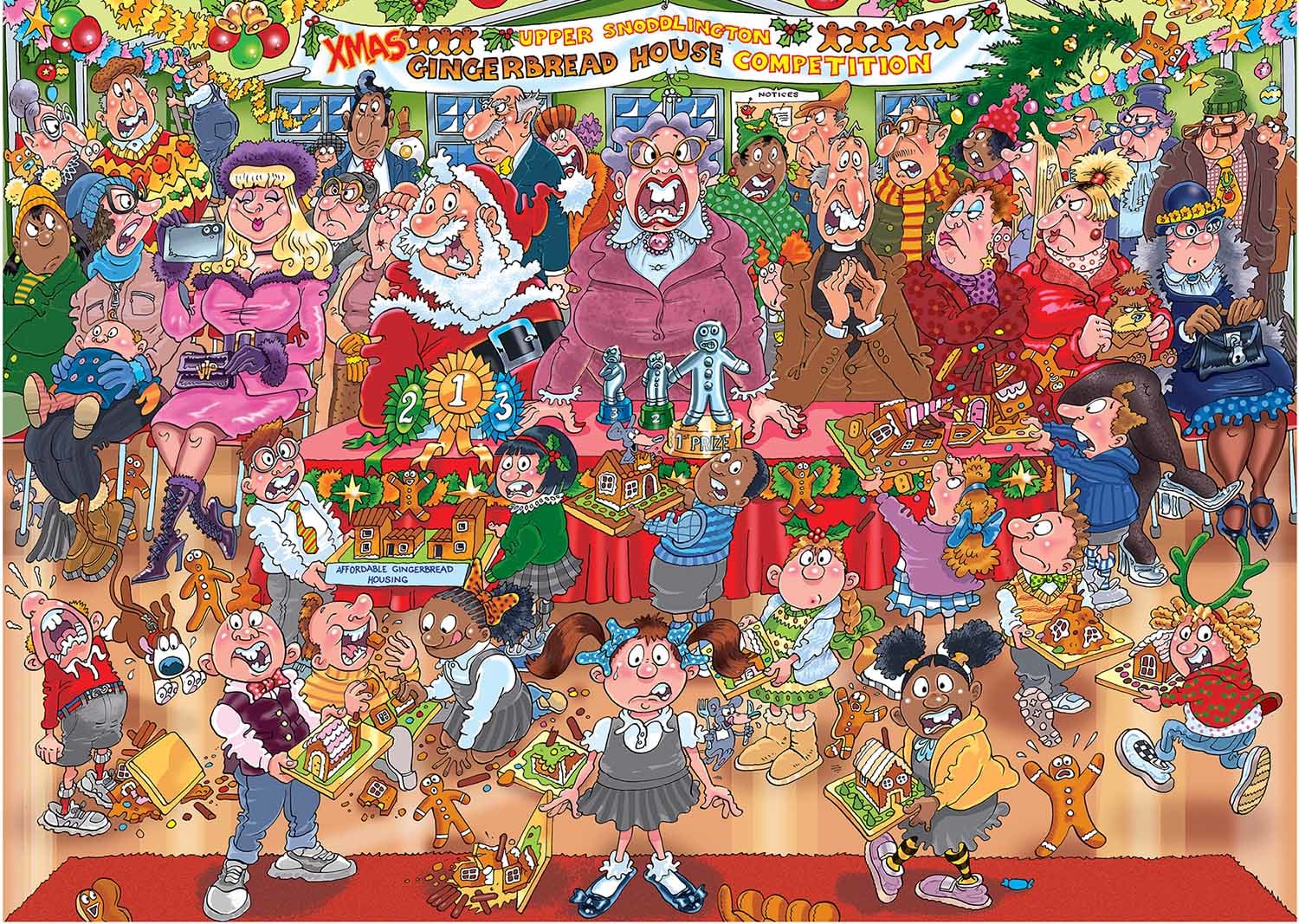 Wasgij Christmas 18: Gingerbread Showstopper! Christmas