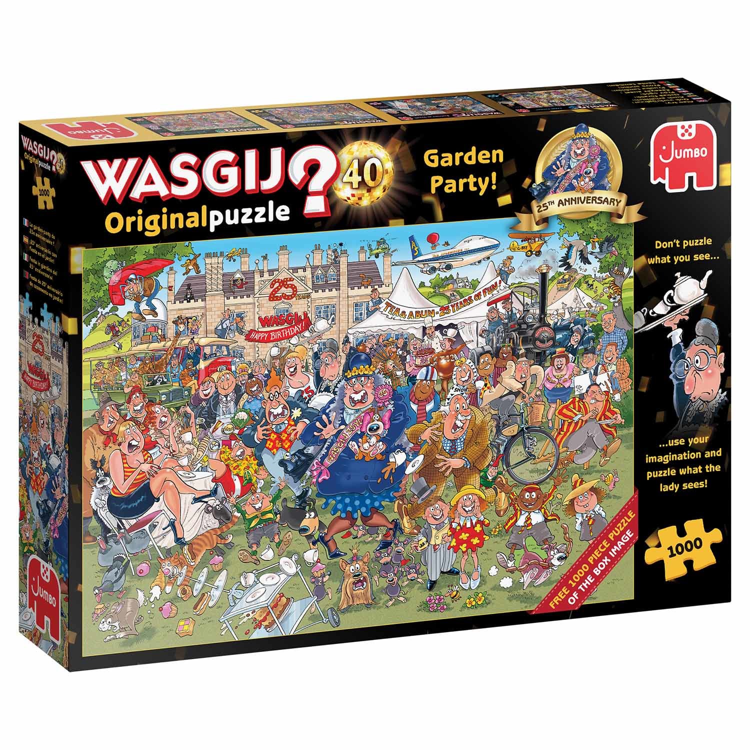 Wasgij Original 40: 25th Anniversary Garden Party! 2 x 1000
