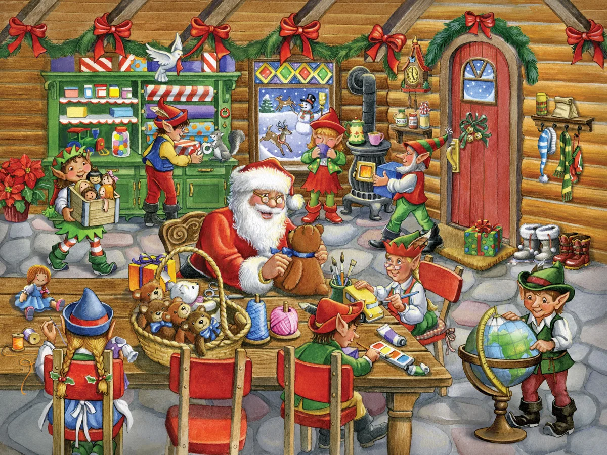 Santa's Workshop Christmas