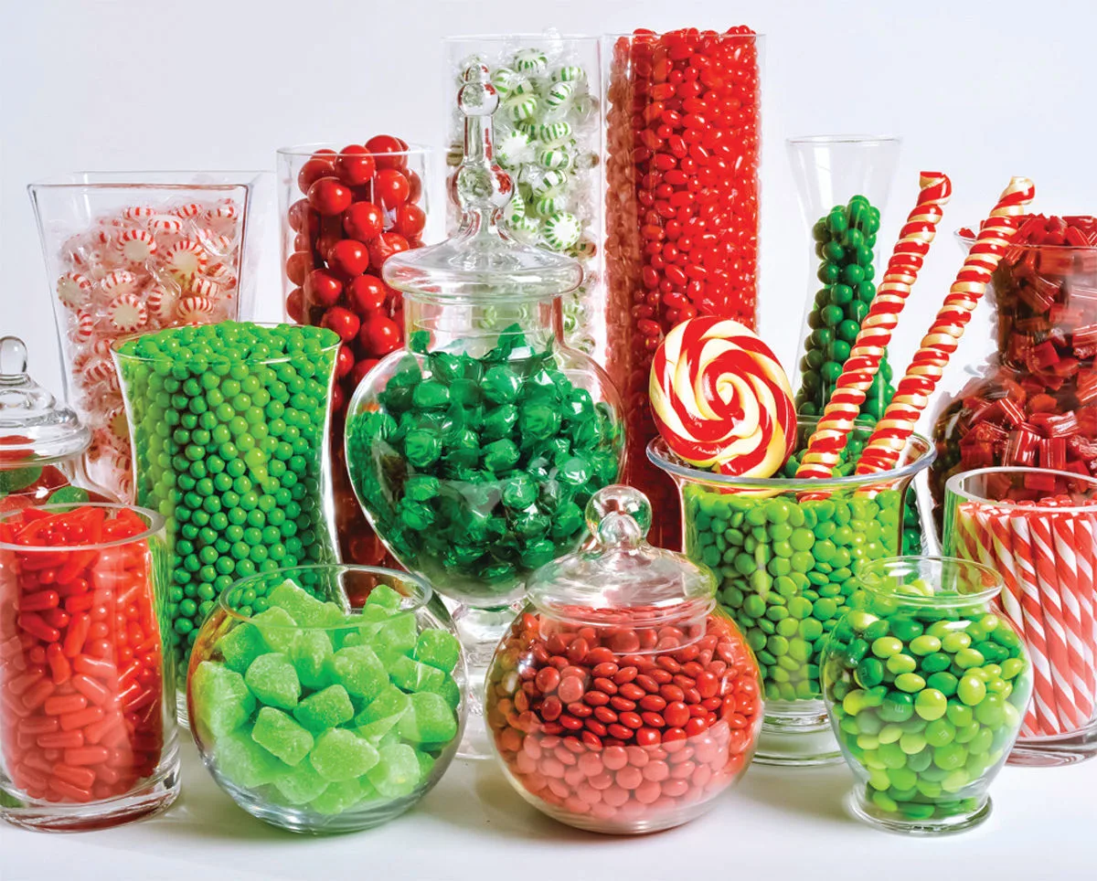 Christmas Candy Buffet Christmas