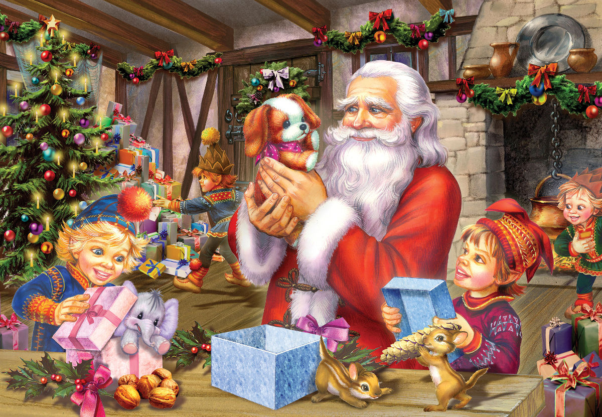 Santa & Friends Christmas Jigsaw Puzzle