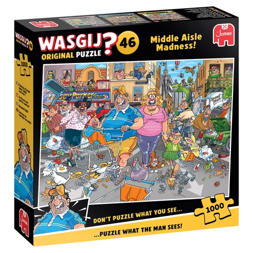 Wasgij Original 46: Middle Aisle Madness! Cartoon