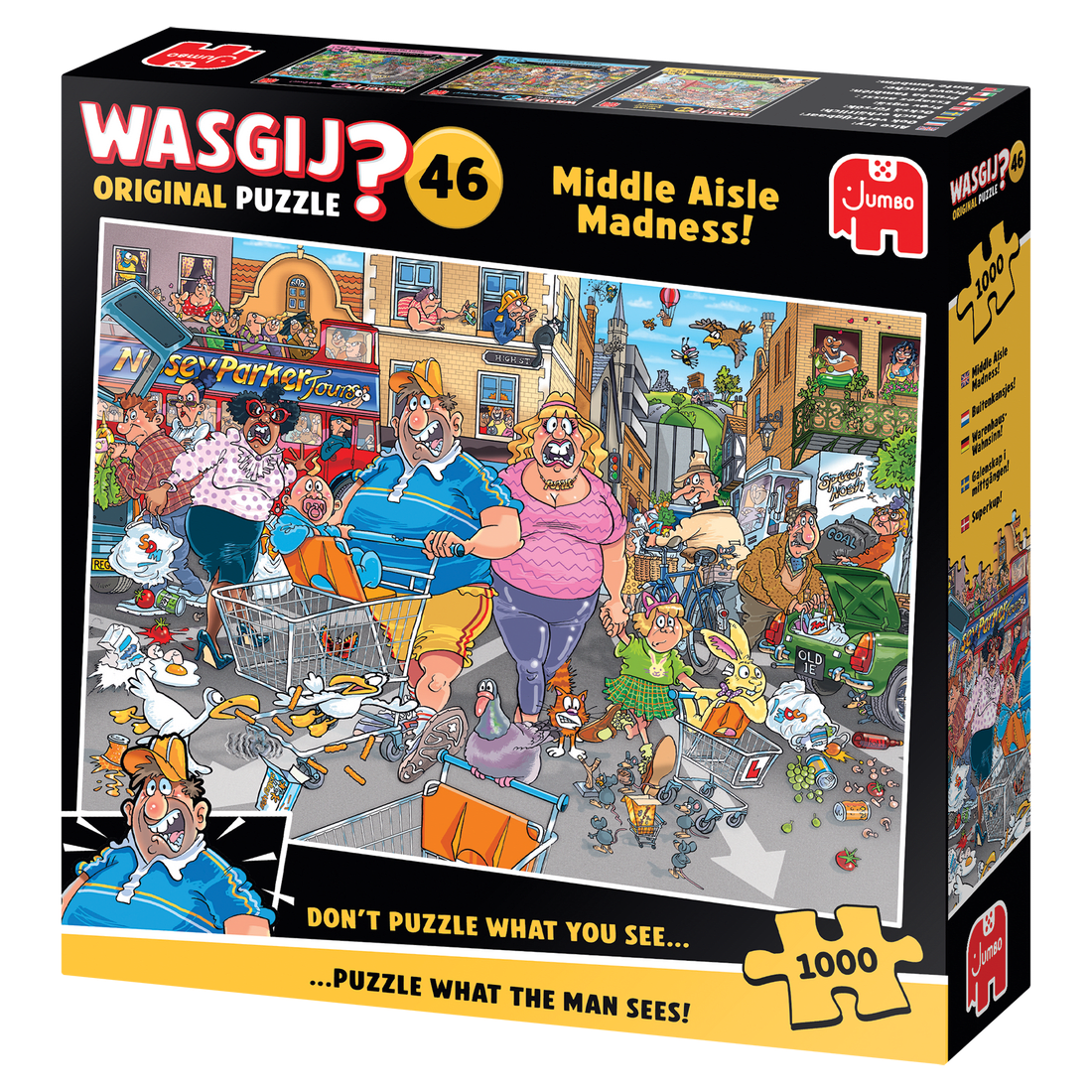 Wasgij Original 46: Middle Aisle Madness!